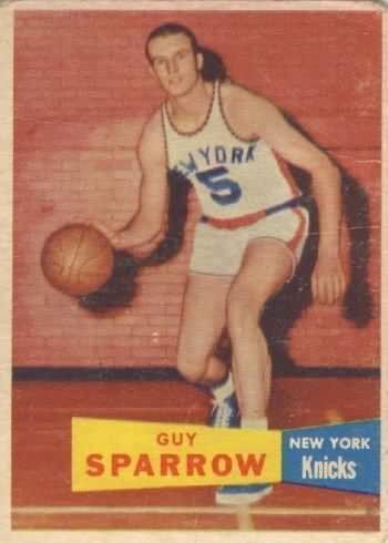 Guy Sparrow (basketball) Guy Sparrow National Basketball Retired Players Association