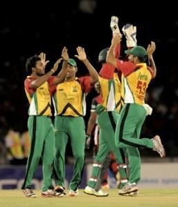 Guyana Amazon Warriors LCPL cricket Semifinal 1Guyana Amazon Warriors melt TampT Red Steel