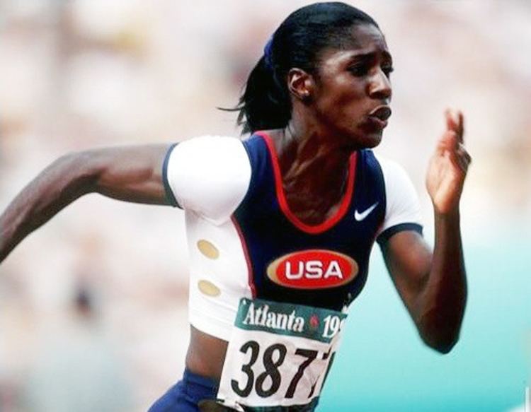 Gwen Torrence Gwen Torrence at the 1996 Summer Olympics Courtesy of