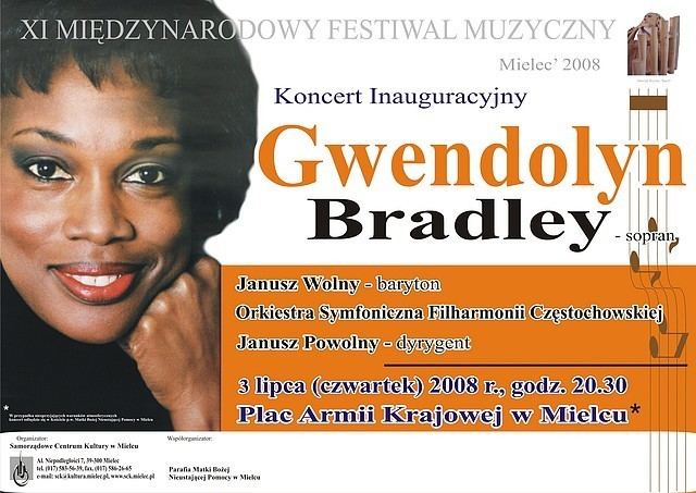 Gwendolyn Bradley Recital gwiazdy Metropolitan Opera Gwendolyn Bradley w