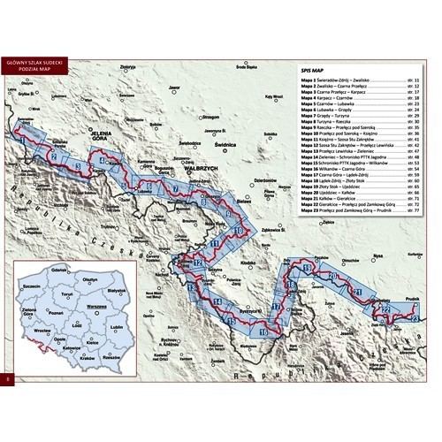 Główny Szlak Sudecki Gwny Szlak Sudecki przewodnik tylko 3390 z w ArtTravelpl
