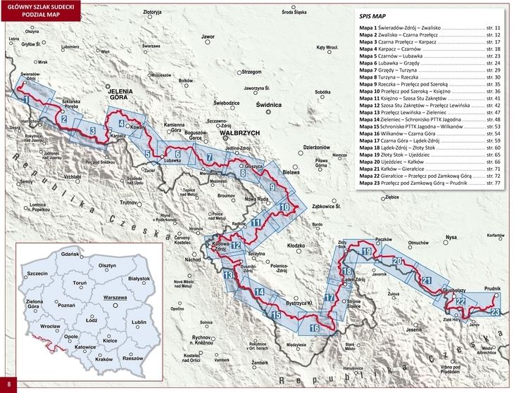 Główny Szlak Sudecki Gwny Szlak Sudecki Compass Wydawnictwo