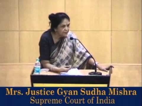 Gyan Sudha Misra Mrs Justice Gyan Sudha Mishra YouTube