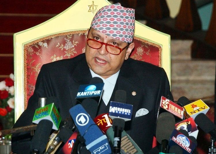 Gyanendra of Nepal Havent left Nepal Gyanendra hints his political presence The