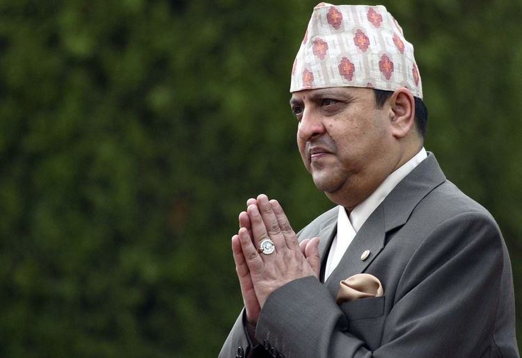 Gyanendra of Nepal NEPAL Former Nepalese king visits India meetings with