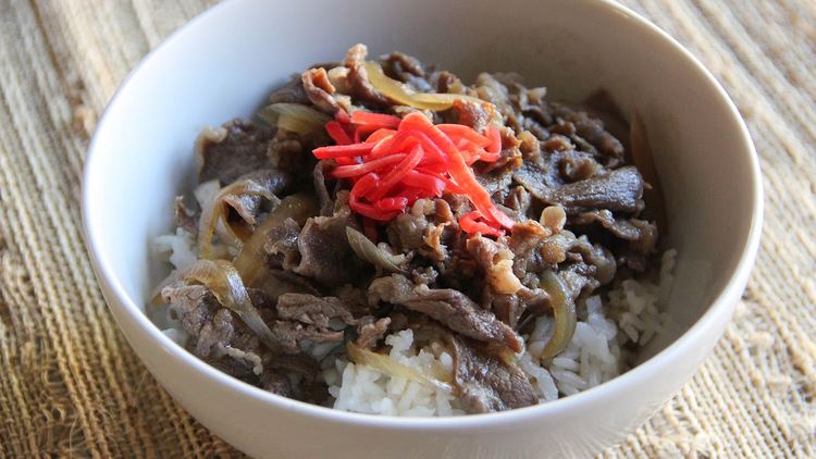 Gyūdon Gyudon Recipe Beef Bowl Japanese Cooking 101