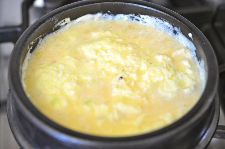 Gyeran-jjim Gyeran Jjim in Hot Pot Savory Korean Egg Souffle Kimchimari