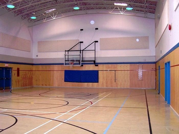 Gymnasium (school) Victor Sammurtok School located in Chesterfield Inlet Kivalliq