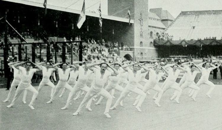Gymnastics at the 1912 Summer Olympics – Men's team, free system