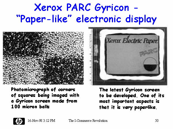 Gyricon Xerox PARC Gyricon