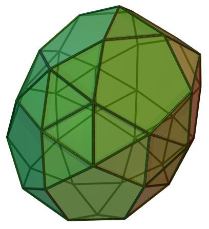 Gyroelongated pentagonal birotunda