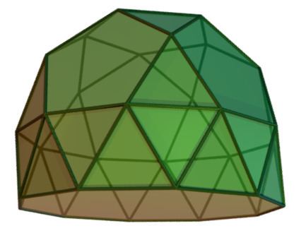 Gyroelongated pentagonal rotunda