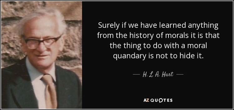 H. L. A. Hart QUOTES BY H L A HART AZ Quotes