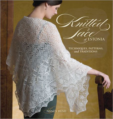 Haapsalu shawl Lariata blog about handmade crafts and beading knitted lace of