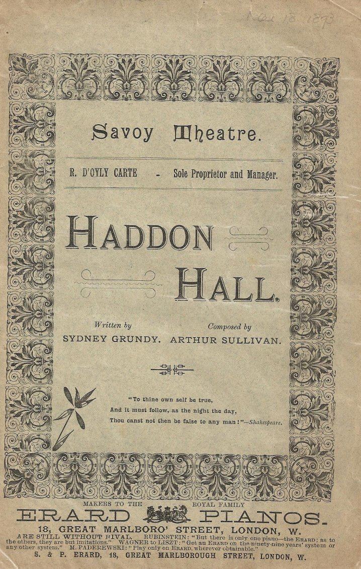Haddon Hall (opera)