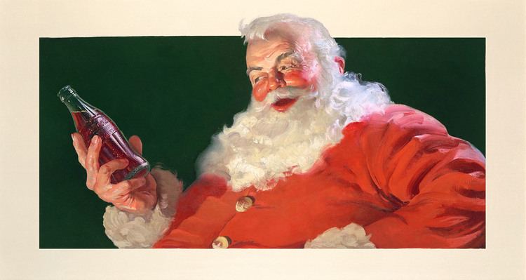 Haddon Sundblom HADDON SUNDBLOM Santa Paintings OUMA