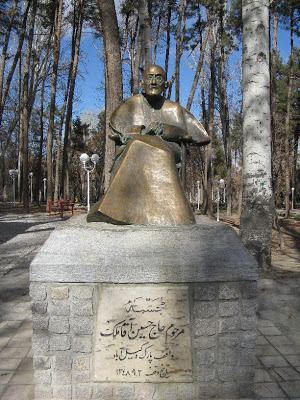 Hossein Agha Malek Mashhad IRAN Daily Photos Haj Hossein Agha Malek Statue