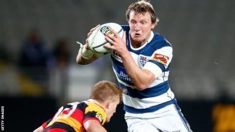 Hadleigh Parkes Scarlets Centre Hadleigh Parkes joins from Kiwi side Auckland BBC