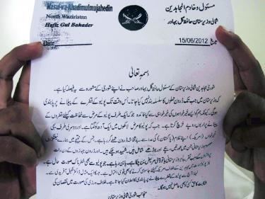 Hafiz Gul Bahadur Militants ban antipolio drive in Pakistan tribal area