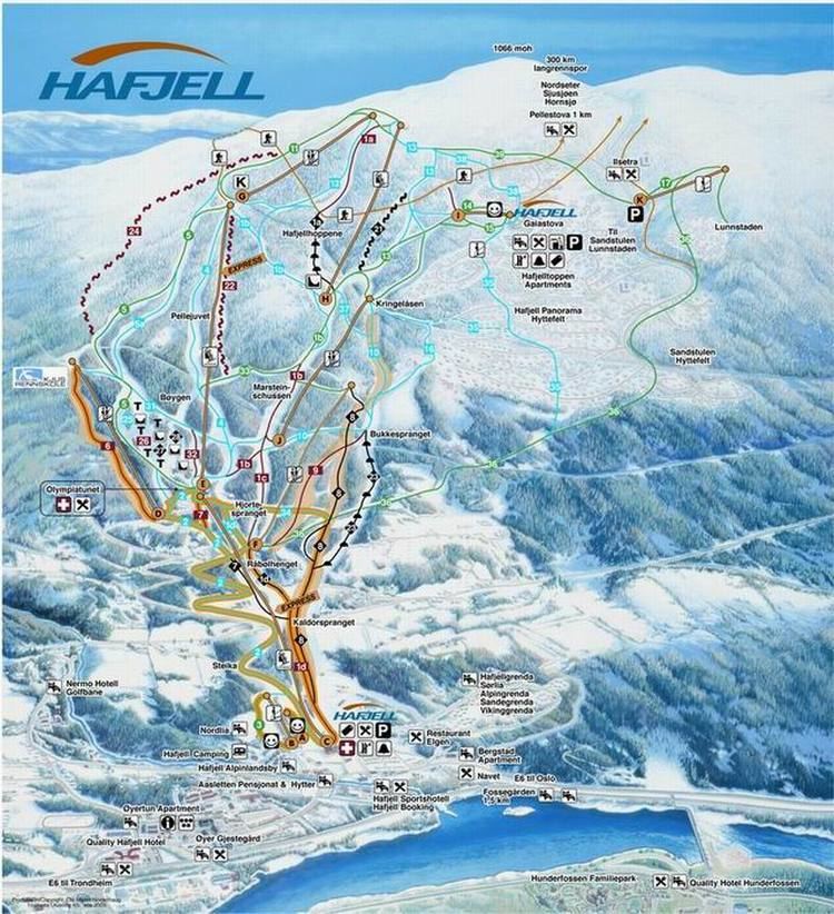 Hafjell Hafjell Ski Resort Guide Location Map amp Hafjell ski holiday