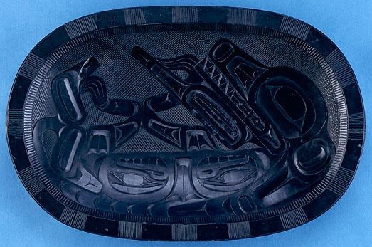 Haida argillite carvings Civilizationca Treasures Gallery Haida argillite carvings