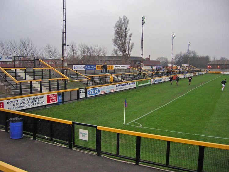 Haig Avenue Haig Avenue Southport Uncovered terracing for home fans Flickr