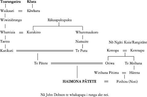 Haimona Patete Patete Haimona Whakapapa of Haimona Patete Te Ara Encyclopedia