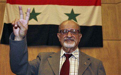 Haitham al-Maleh Head of New Syrian Government39s Legal Committee Calls for