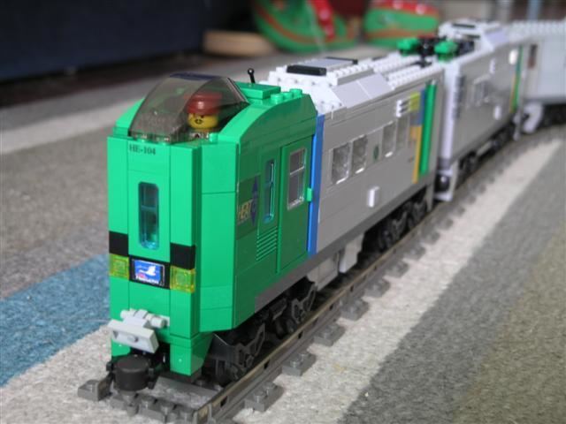 Hakuchō (train) MOC Super Hakucho Japanese Railway LEGO Town Eurobricks Forums