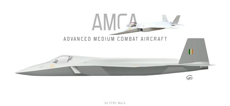 HAL AMCA HAL AMCA Advanced Medium Combat Aircraft INDRA