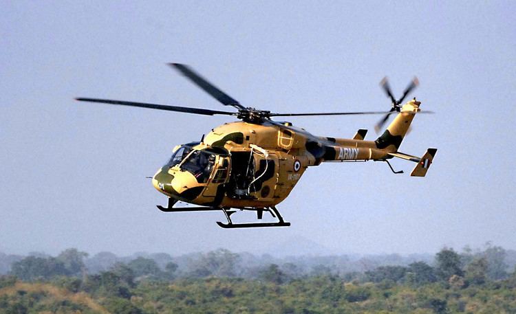 HAL Dhruv helicopter HAL Dhruv Specifications A photo