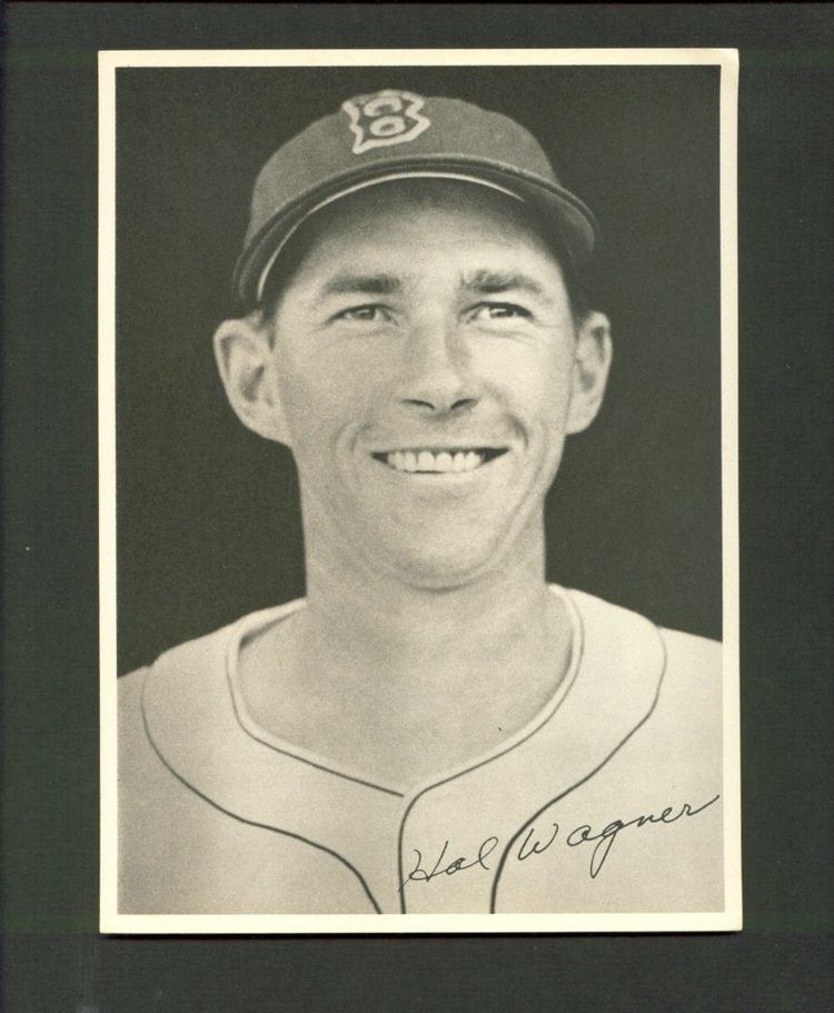 Hal Wagner hal wagner 1946 Boston Red Sox baseball Historical Society of