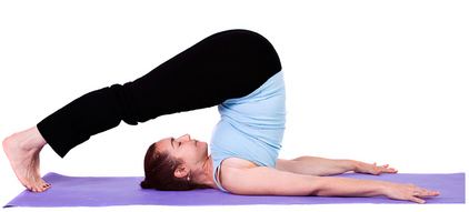 Halasana Halasana Plough Pose Yoga Poses A2ZYogacom