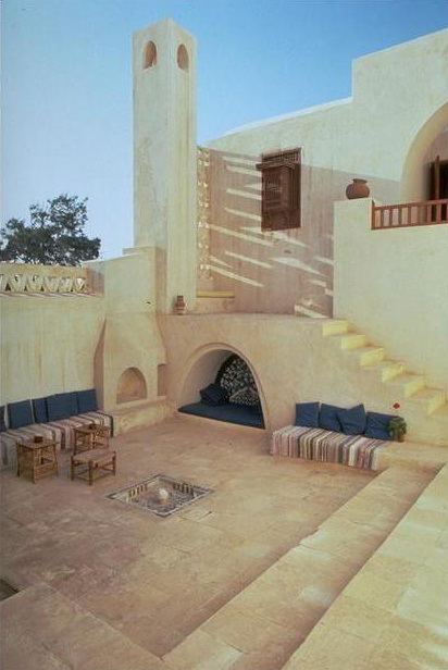 Halawa House Halawa House Central courtyard which includes the traditional