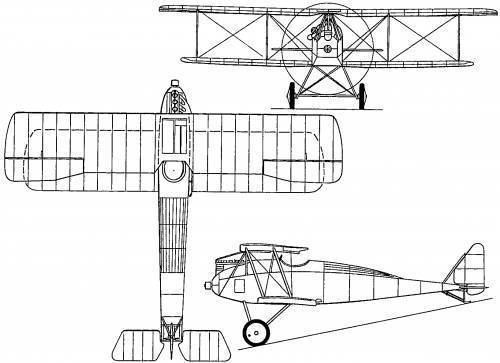 Halberstadt D.II TheBlueprintscom Blueprints gt WW1 airplanes gt WW1 Germany