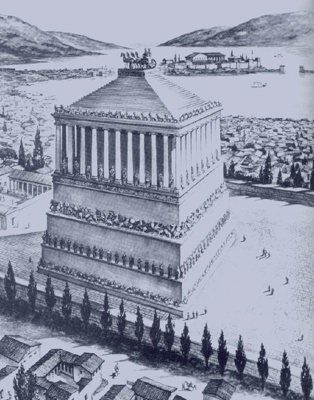 Halicarnassus The Mausoleum of Halicarnassus The 7 Ancient Wonders of The World