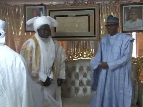 Haliru Dantoro President Muhammadu Buhari At Late Alhaji Haliru Dantoro Burial At