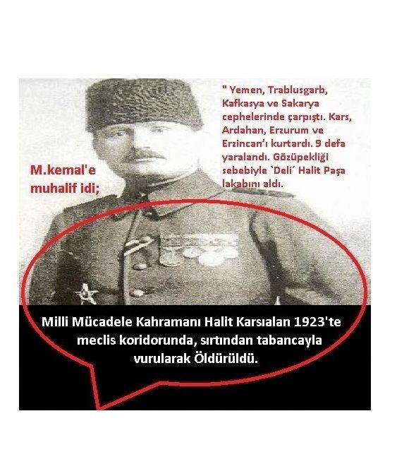 Halit Karsıalan Milli Mcadele Kahraman Halit Karsalan 192339te meclis koridorunda