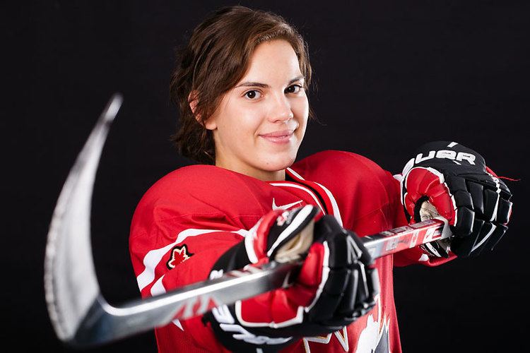 Halli Krzyzaniak Manitobans to play with national womens hockey team Winnipeg Free