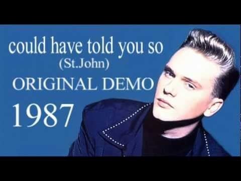 Halo James Could Have Told You So Original Demo1987 Halo James YouTube