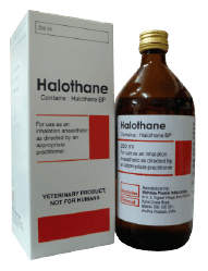 Halothane HALOTHANE Inhalation Anaesthetic Liquid 250ml Unimed