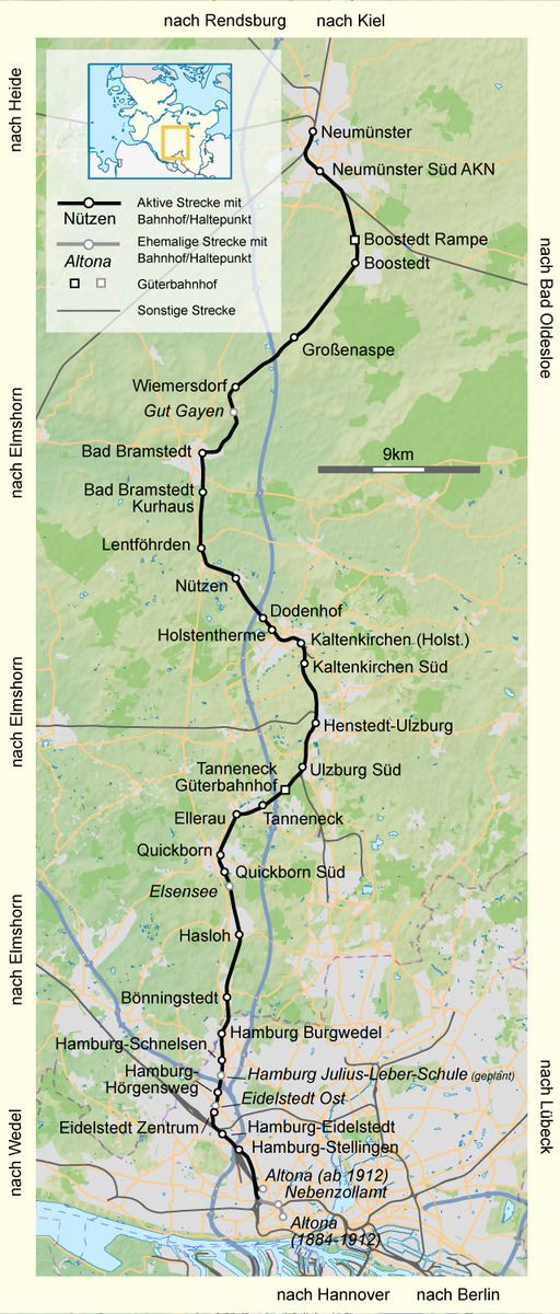Hamburg-Altona–Neumünster railway