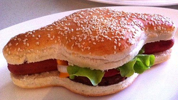 Hamdog Australian man patents the Hamdog a hotdog and burger combo BBC
