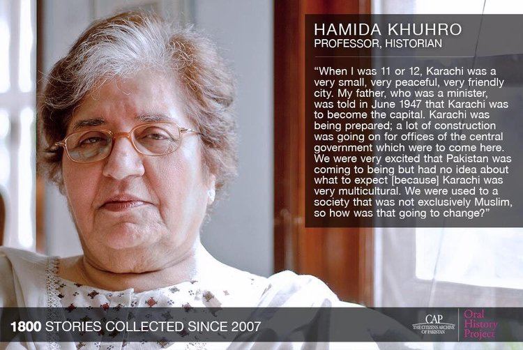 Hamida Khuhro Raza Ahmad Rumi on Twitter Hamida Khuhro author historian