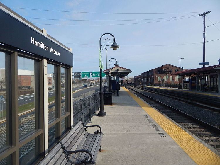 Hamilton Avenue (River Line station)