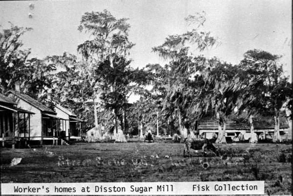 Hamilton Disston Florida Memory Workers homes at the Hamilton Disston Sugar