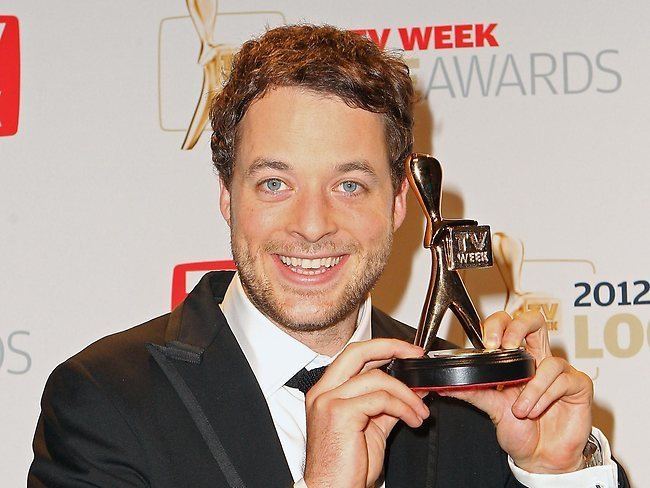 Hamish Blake Hamish Blake wins 2012 Gold Logie Herald Sun