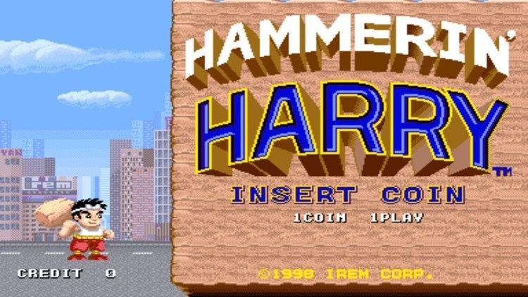 Hammerin' Harry Hammerin39 Harry 1990 Irem Mame Retro Arcade Games YouTube