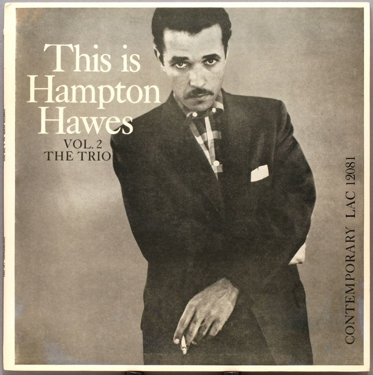 Hampton Hawes Hampton Hawes Vol 2 The Trio 19556 UK Contemporary