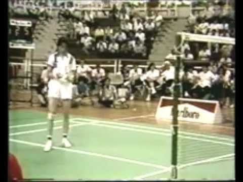 Han Aiping 1988 Uber Cup badminton SFHan Ai Ping vs Susi Susanti YouTube